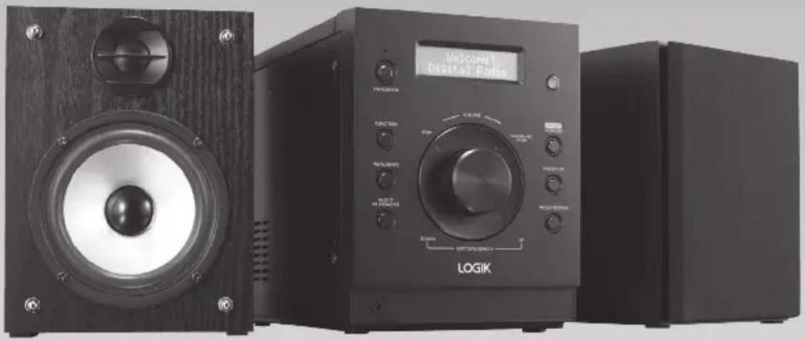 Logik LHFDAB11 - Hi-Fi with DAB Radio - 1