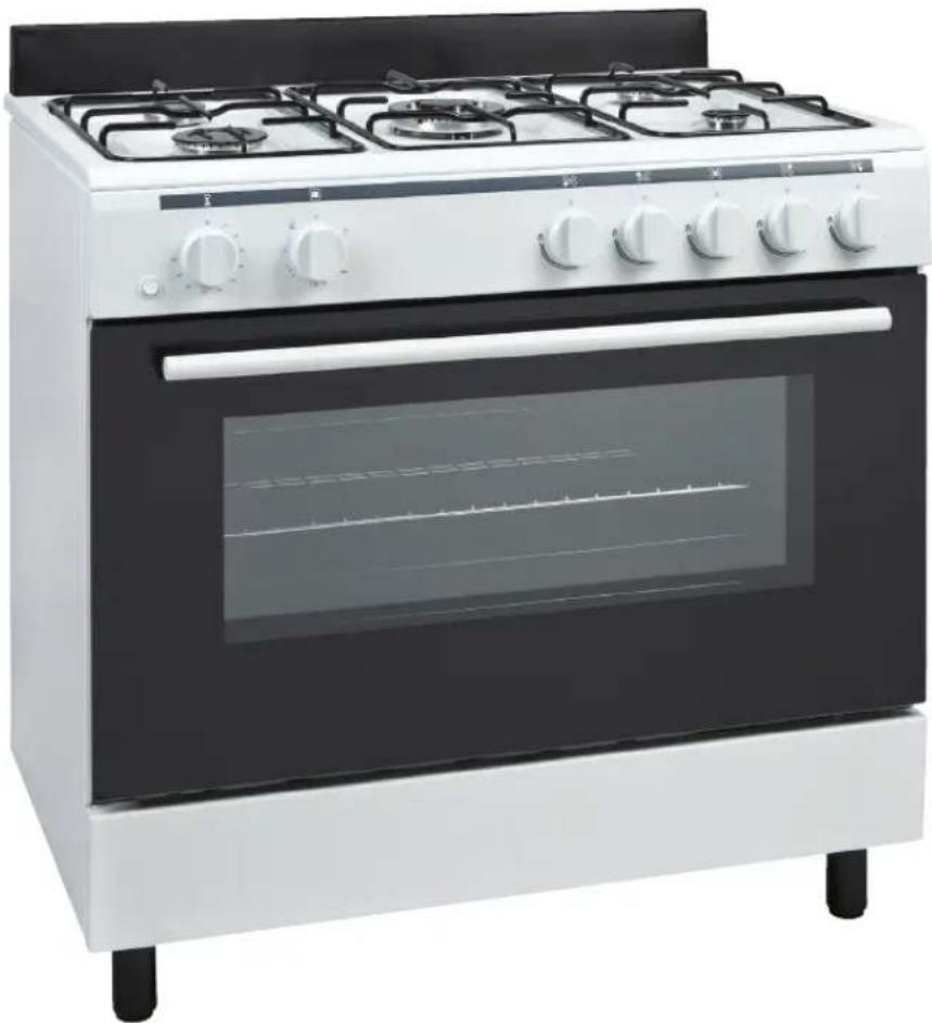 Logik LFTG90W14 - 90cm Dual Fuel Range Cooker - 1