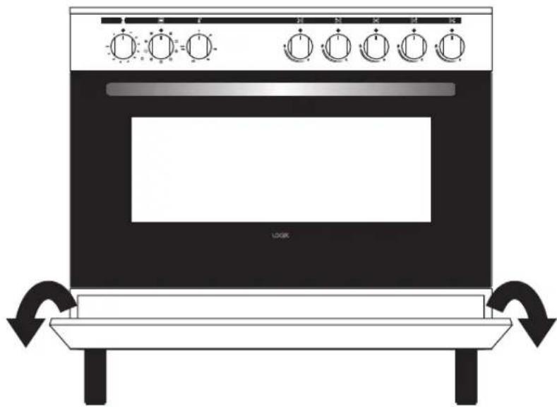Logik LFTG90W14 - Using the Storage Compartment - 3