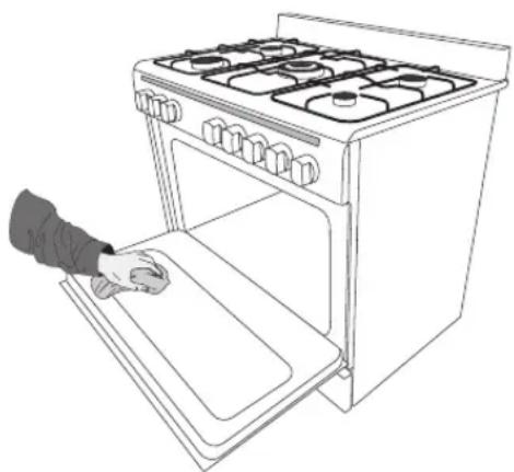 Logik LFTG90W14 - Cleaning the Oven Door Glass - 2