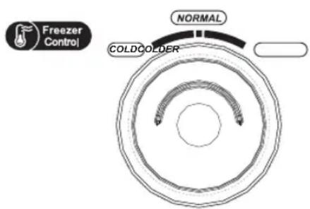 Freezer Control NORMAL COLDOLDER