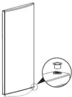 Logik LFC50W19 - Reversing the Door Swing - 6