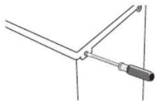 Logik LFC50B14 - Reversing the Door Swing - 3
