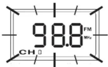 98.8 FM MHz CH₃