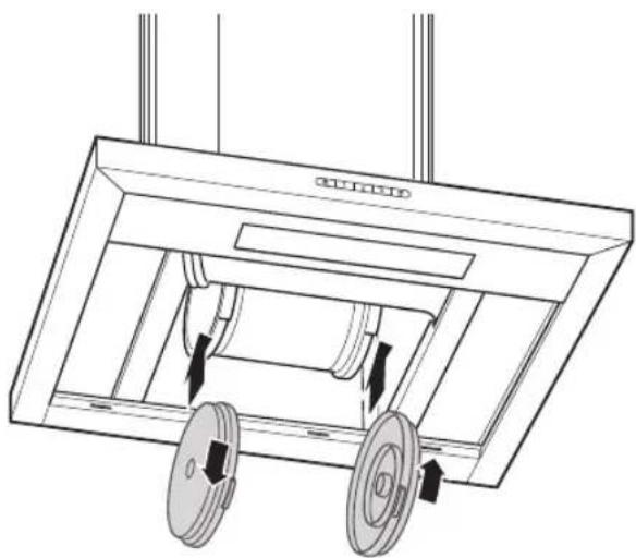 Logik LCHD60S12 - Replacing Carbon Filters - 2