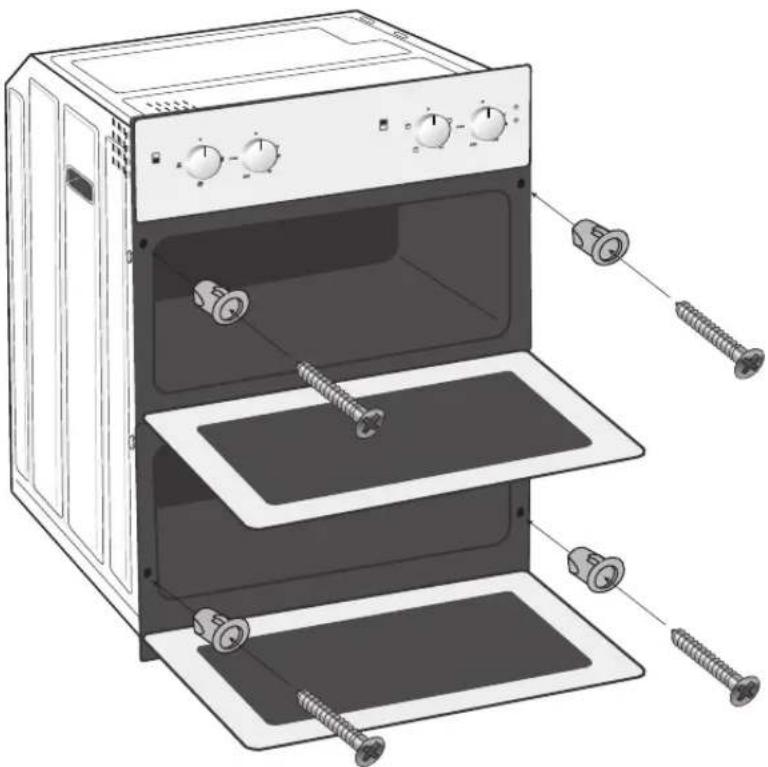 Logik LBUDOX18 - Installing the Built-in Oven - 5