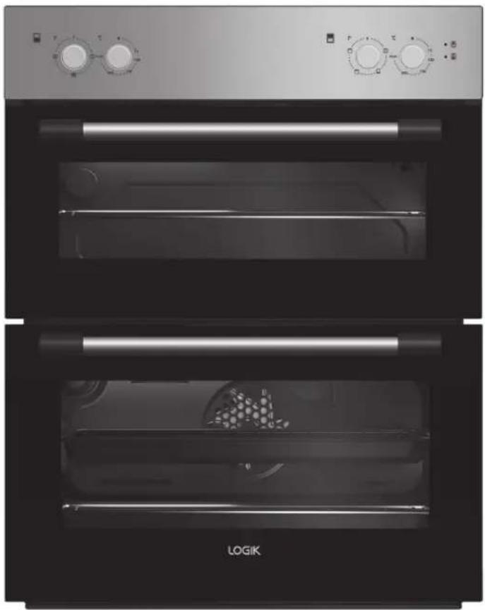 Logik LBUDOX18 - Built-under Double Oven - 1