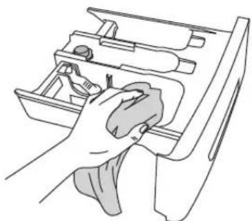 Logik L7W5D18 - Cleaning the Detergent Drawer and Siphon Plug - 3