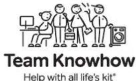 Team Knowhow Help with all life's kit®