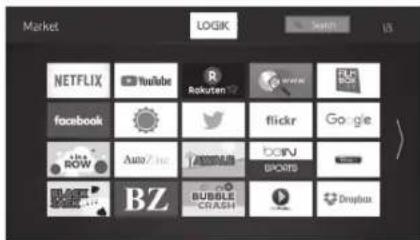Market LOGIK NETFLIX YouTube Rokuten facebook Auto Now BZ Flickr Google bany SPORTS DRUGUA