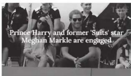 Prince Harry and former 'Suits' star Meghan Markle are engaged