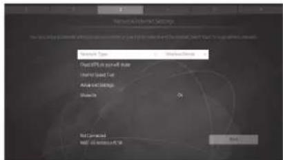 Network Settings Network Type Network Type Speed/Speed User Speed/Speed User Alpha-Link Settings Share Not Defined Web of network: 100%