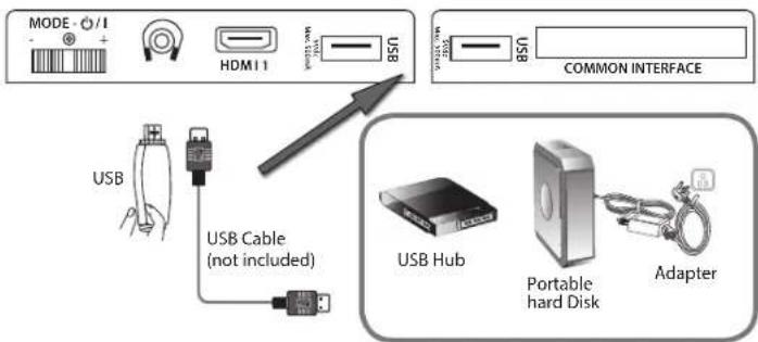 Logik L65UE18 - Connecting a USB Storage Device - 2