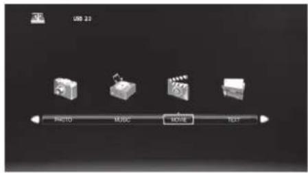 USB 23 RADIO MUSIC MOVE TEXT