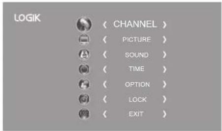 Logik L32HE23 - DTV Manual Tuning (DTV Mode) - 1