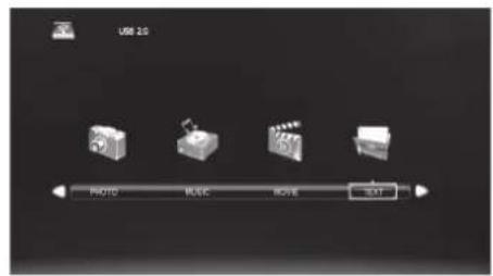 USB 2.0 RADIO MUSIC MOVE TEXT