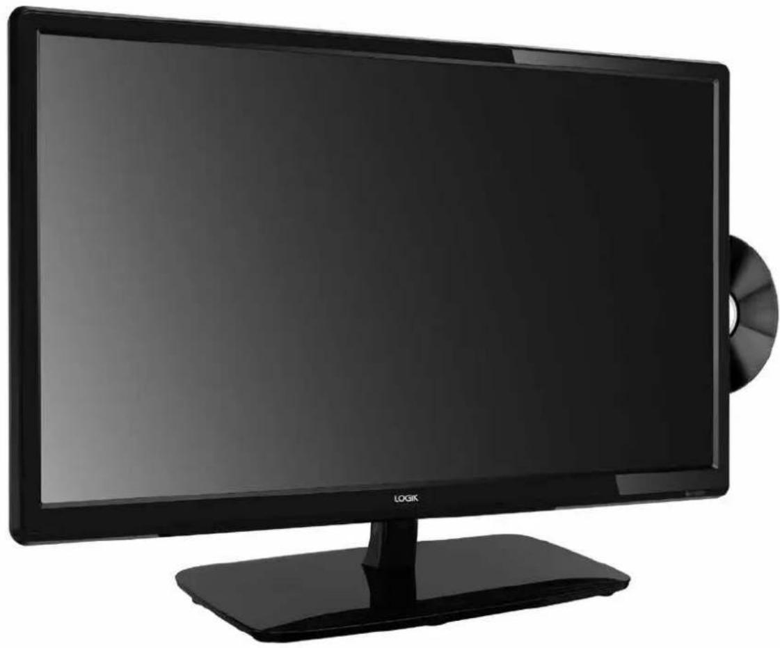 Logik L24HED13 - 24" LED TV with DVD Player - 1