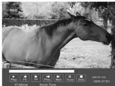 REC Play FD FP Prev Next Pause Stop [00:00:33] 47 4Seven Secret Tours (0001:27:21)