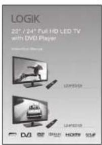 LOGIK 22" / 24" Full HD LED TV with DVD Player. DA3 DCE HOLDEN SOSI