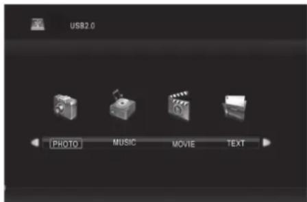 USB2.0 PHOTO MUSIC MOVE TEXT