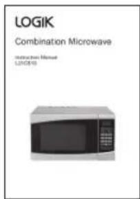 LOGIK Combination Microwave Instruction Manual LOGIK10