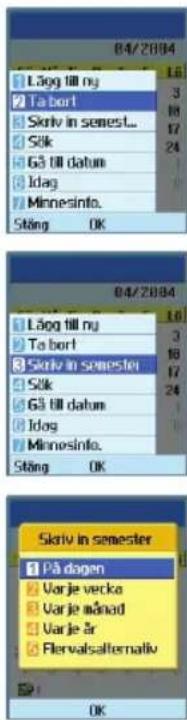 84/2004 Lägg till ny Ta bort Skriv in semest... Sök Gå till datum Idag Minnesota. Stäng OK 84/2004 Lägg till nu Ta bort Skriv in semesten Sök Gå till datum Idog Minnesota. Stäng OK Skriv in semester På dagen Varje verka Varje månad Varje år Flervalsalternativ OK