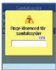 Santalssplärn Ringe läsenord för santalssplärn 123