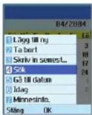 B4/2084 Lägg till ny Ta bort Skriv in semest... Silk G3 till datum Idag Minnesota. Stäng OK