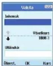Valuta Inhemisk Vövelkurs 1800:1 Uhländsk Äterst. OK Kurs