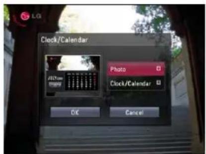 Clock/Calendar Photo Clock/Calendar OK Cancel