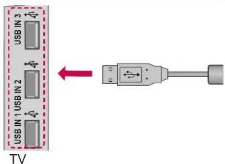 USB IN 3 USB IN 1 USB IN 2 USB IN 1 TV