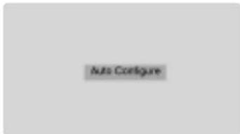 Auto Configure