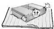 LG RD-JT90 - Provide proper ventilation for this projector. - 3