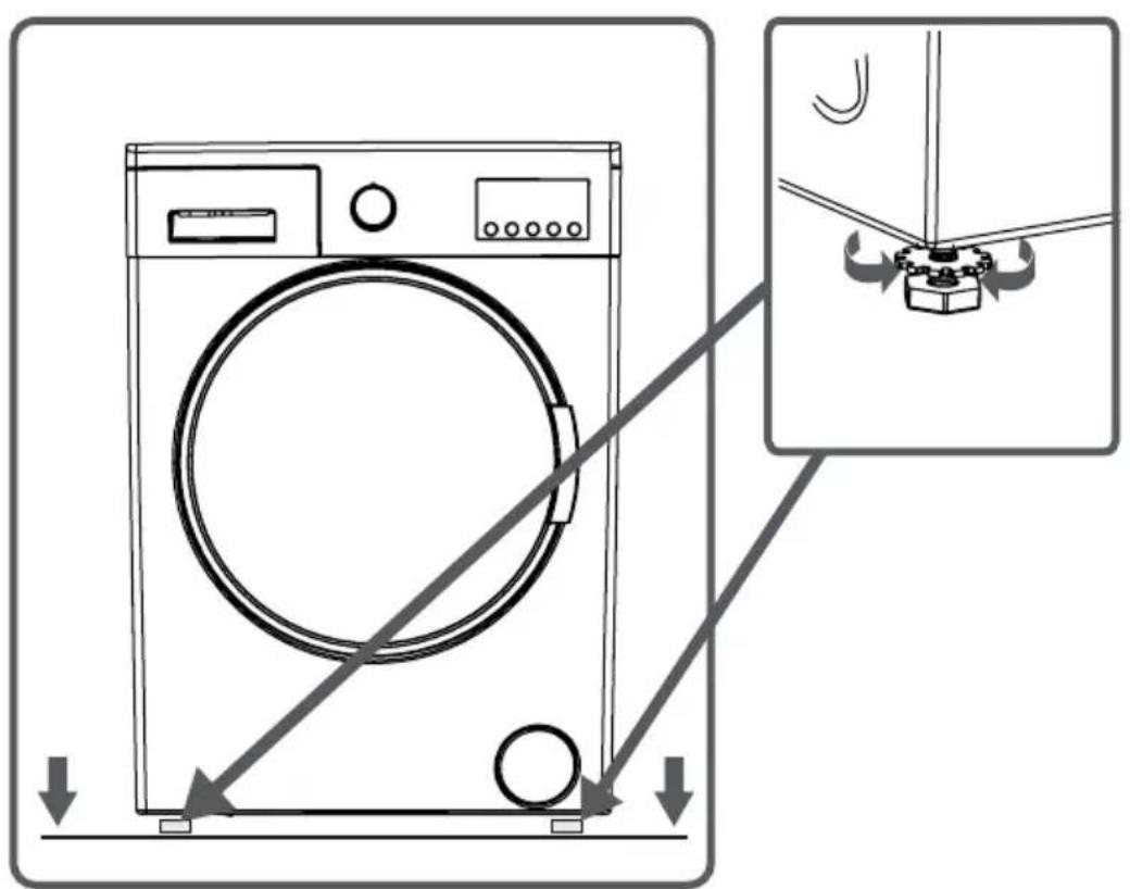 Orima ORM 106 W - Ajustar Suportes Ajustáveis - 1