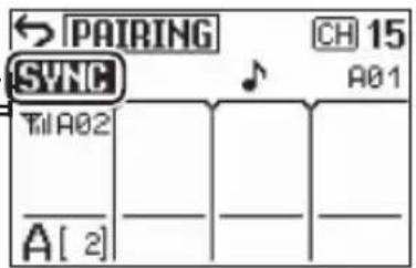 PAIRING SYNC CH 15 A01 Til A02 A [ 2 ] CH 15