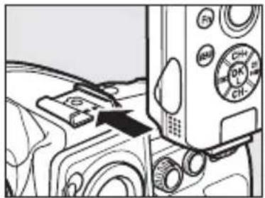 NIKON WR-1 - 케이블을 카메라에 연결합니다. - 3