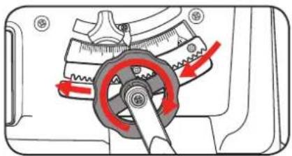 Ozito TBS-254 - Setting the Riving Knife - 1