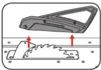 Ozito TBS-254 - Fitting / Replacing the Blade - 5