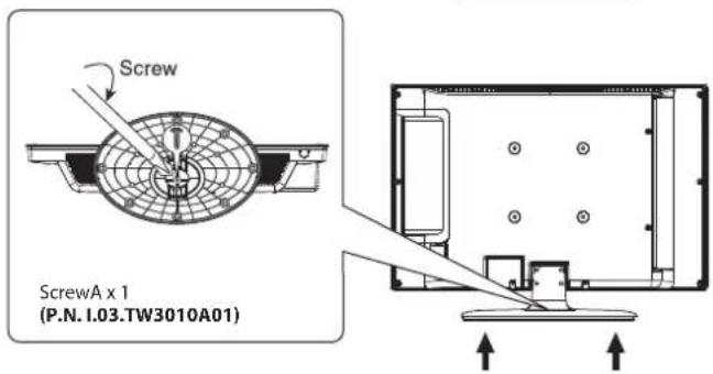 Screw ScrewA x 1 (P.N. I.03.TW3010A01)