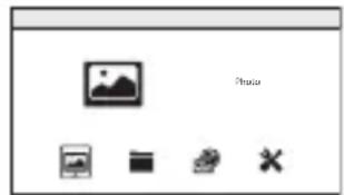 Screenshot of a software interface with icons for image, folder, image editing, and other functions