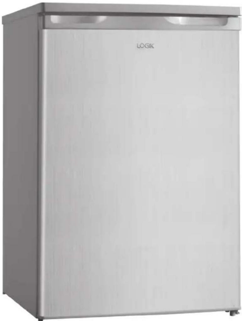 Logik LUF55S16 - Silver Undercounter Freezer - 1