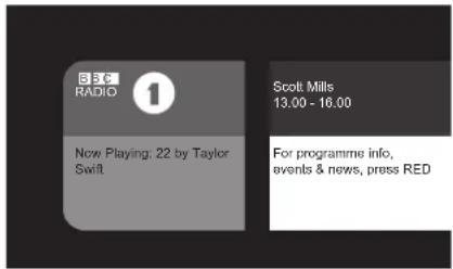 330 RADIO 1 Now Playing: 22 by Taylor Swift Scott Mills 13.00 - 16.00 For programme info, events & news, press RED