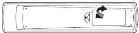 Logik L32HE13B - Handling the Batteries - 1