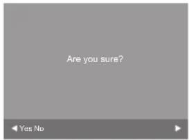 Are you sure? Yes No