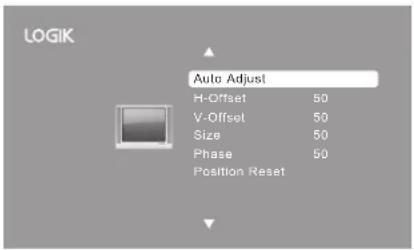 Logik L32HE13B - Adjusting the Picture Settings - 6