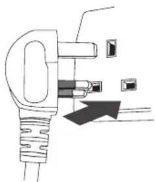 Logik L2HDVD17 - Connecting to the Mains Socket - 1