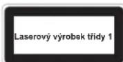 Logik L22DVDB10E - • Laserový výrobek třídy 1 - 1