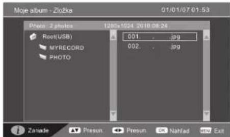 Moje album - Zložka 01/01/07 01:53 Photo 2 photos 1280x1624 2010.08.24 Root(USB) MYRECORD PHOTO 001. . . jpg 002. . . jpg Zariade Presun Presun OK Nahlad Next Exit