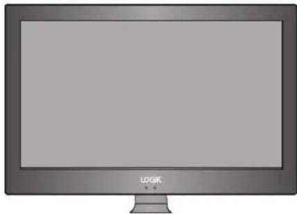 Logik L22DVDB10E - Unpacking the TV - 1