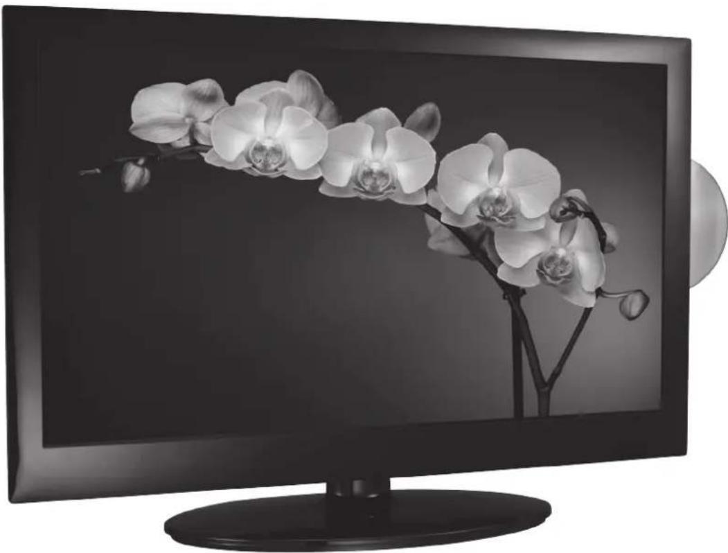 Logik L22DVDB10E - 22” HD 1080p Digital LCD TV with DVD Player - 1